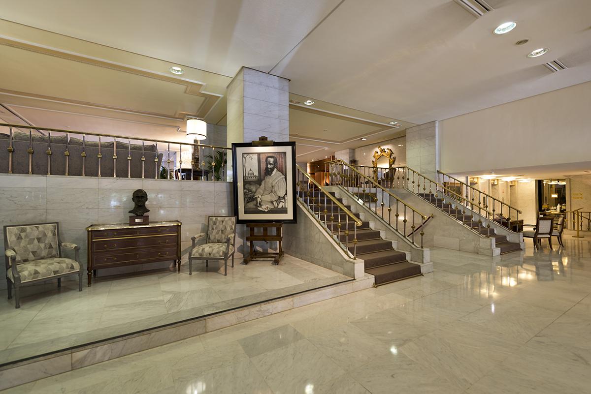Hotel Miguel Angel Madrid Ngoại thất bức ảnh The lobby of the hotel